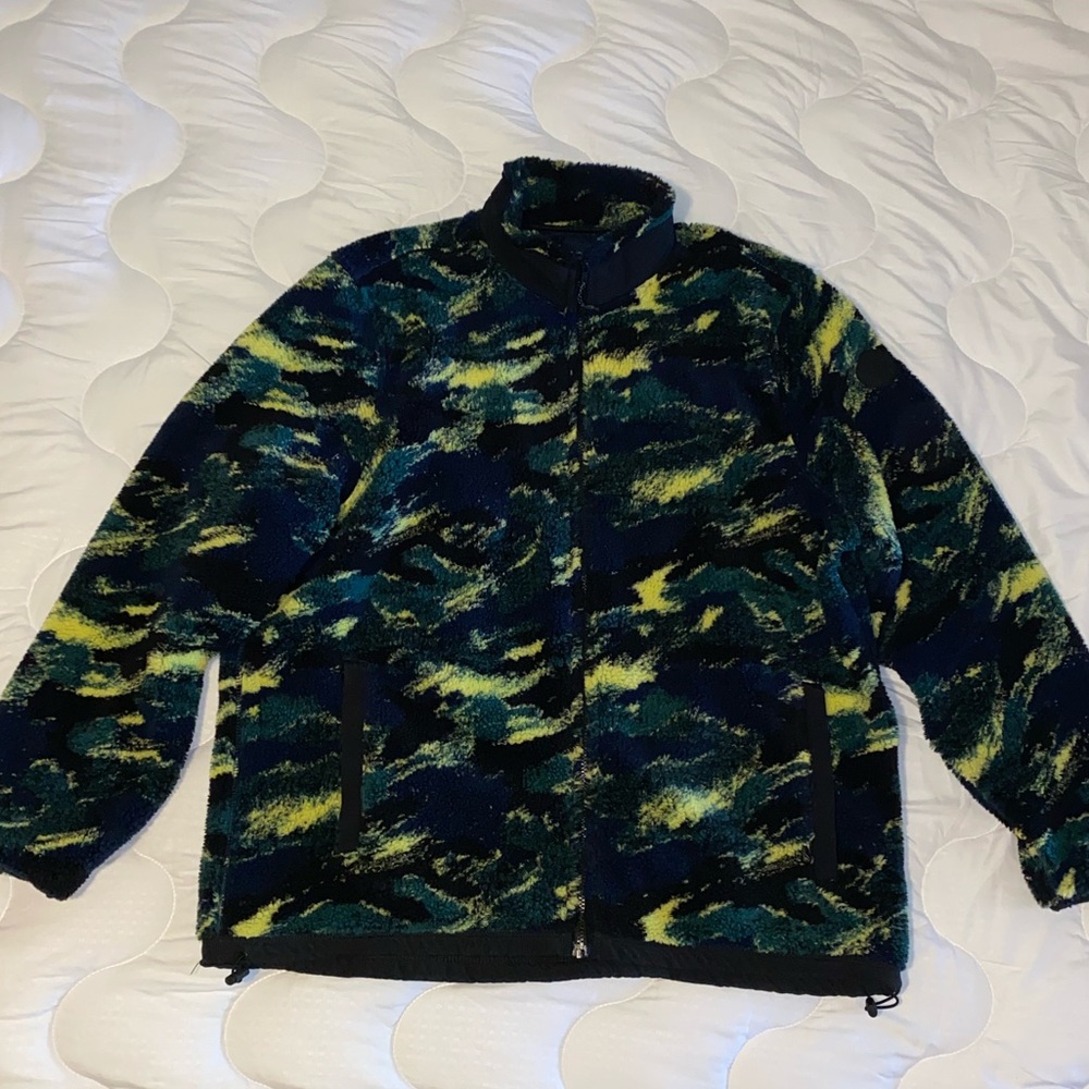 American Eagle Sherpa zip up jacket